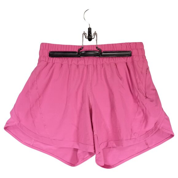 Lululemon Shorts 6 Womens Pink Track That 5” Athletic Spandex Breathable Solid - Picture 1 of 5